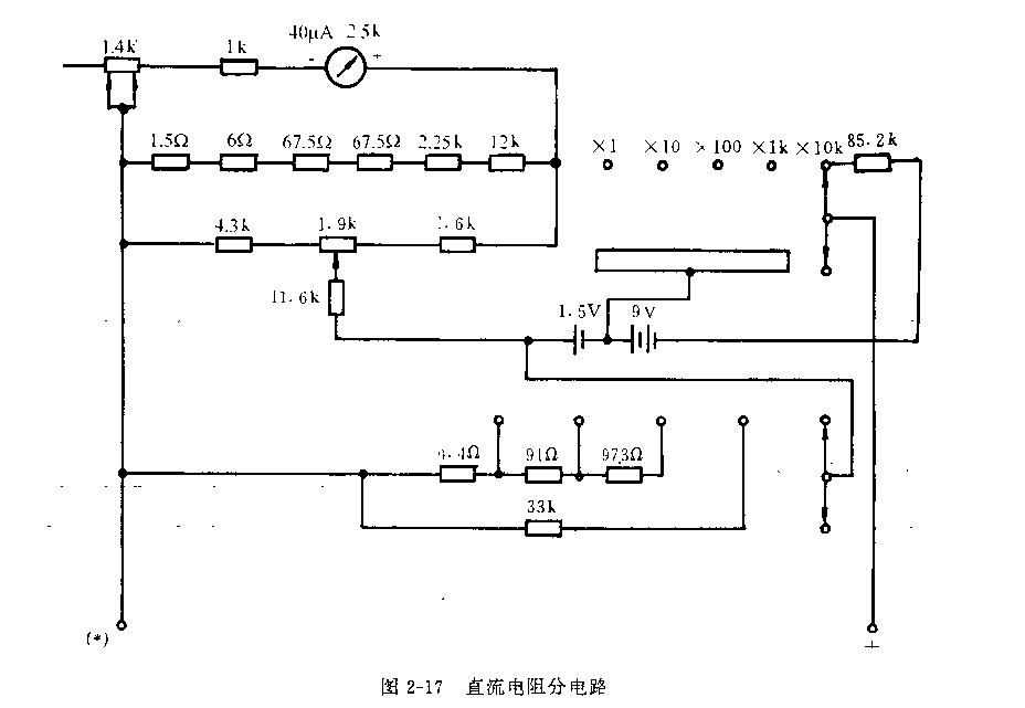 實探萬用電表故障檢修案例